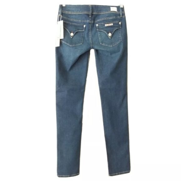 Hudson Jeans Women Size 27 Blue Collin Skinny Flap Pocket - Picture 1 of 9